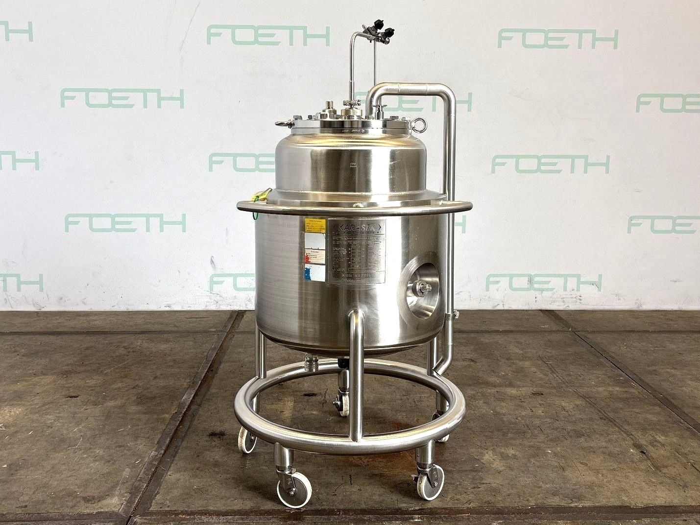 Norbert Karasek Bioreactor 100/117 L nr 2628