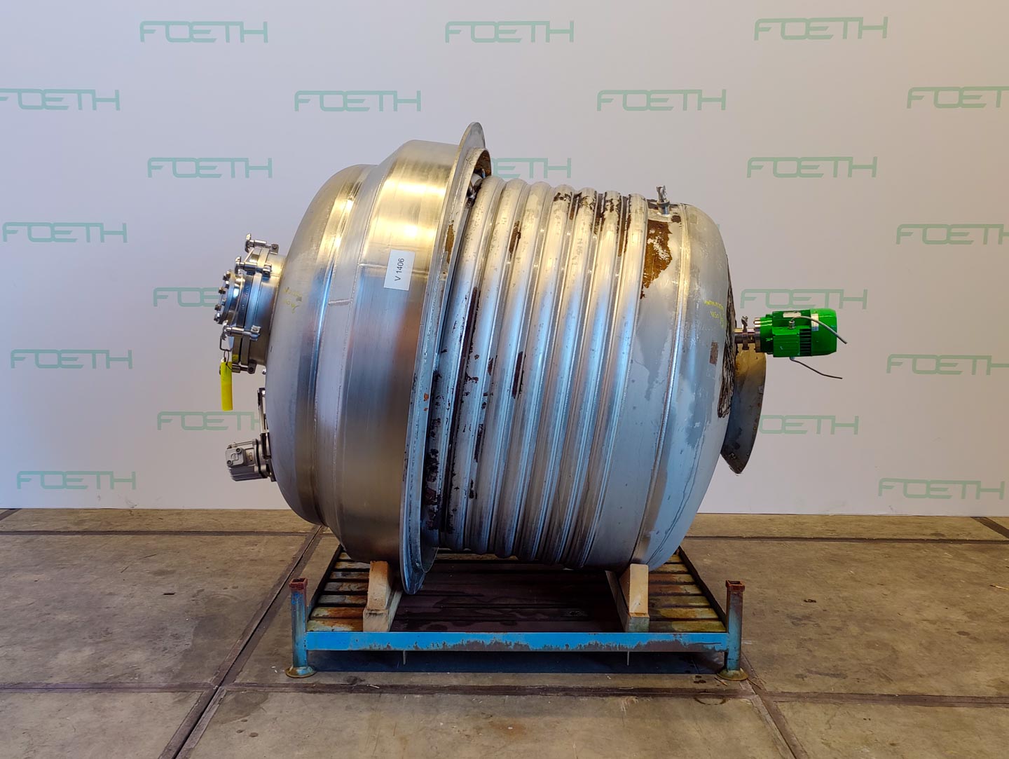 Ludwig Edel Bioreactor 2500/3500 L nr 85 250/1